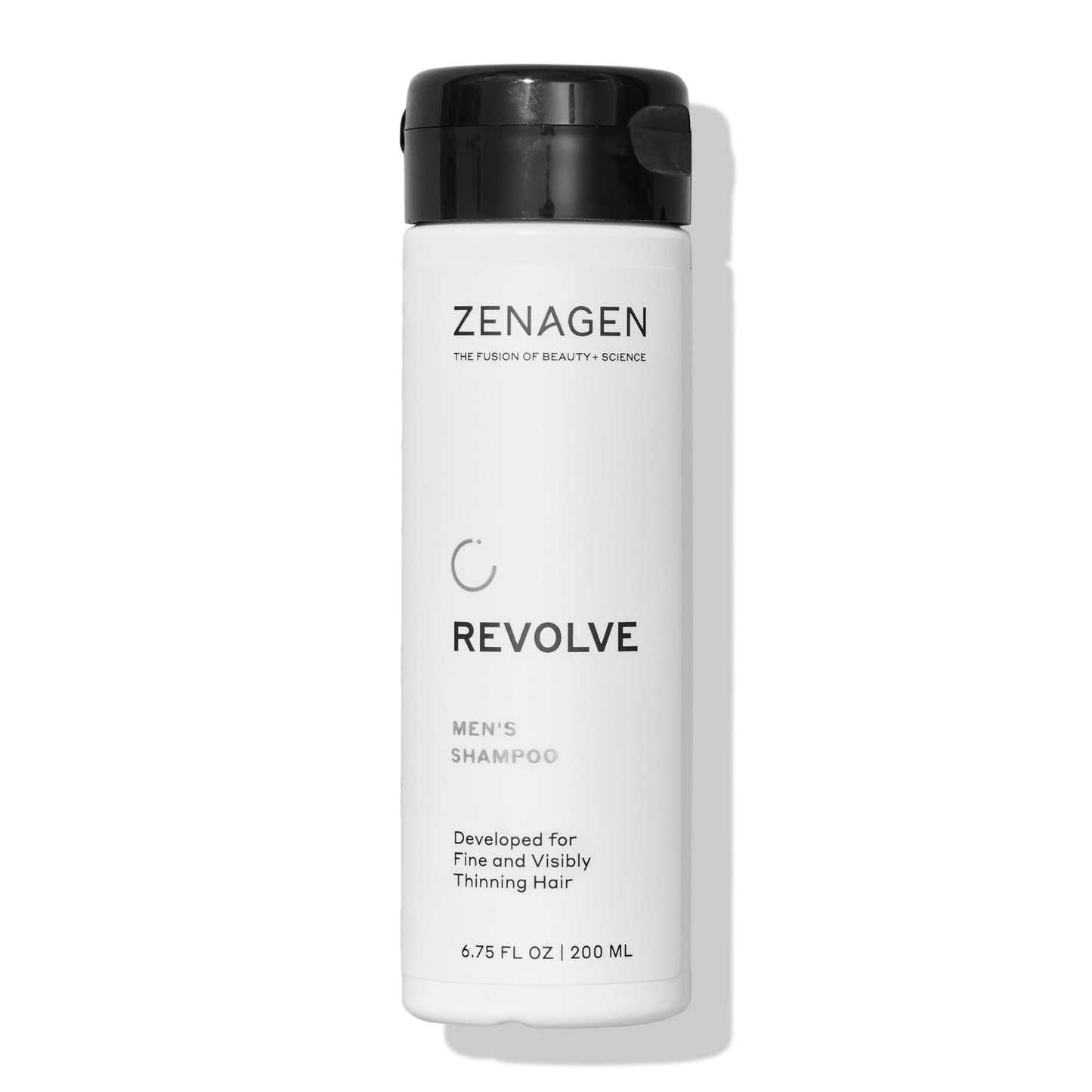 ZENAGEN Revolve Men's Thickening Shampoo | Supports Appearance of Fuller, Healthier-Looking Hair, Developed for Fine & Visibly Thinning Hair, Plant-Based, 5-Minute Treatment, 75 mL / 2.5 oz