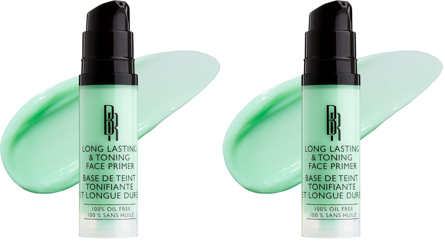Black Radiance, Face Primer Lightweight Brightening, Long Lasting & Toning, 0.5 Fl Oz (Pack of 2)