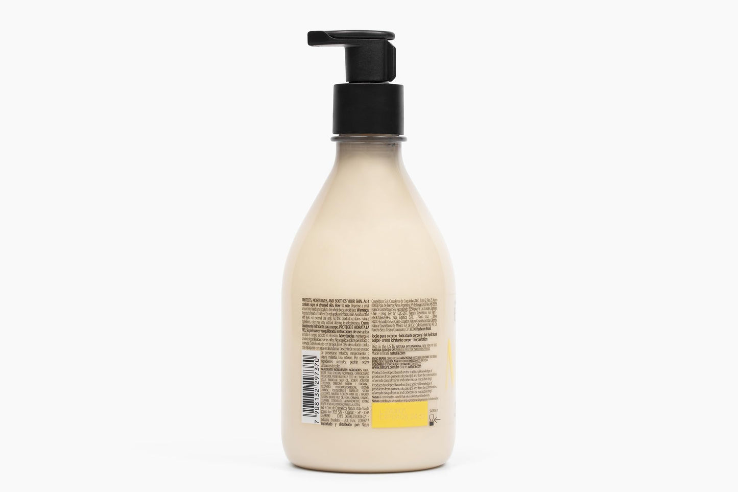 natura - Ekos Passion Fruit Relieving Body Lotion - Calming Lotion - 24 Hours of Hydration - Essential Fatty Acids - Vegan Skin Care - Brazilian Beauty Secrets - 13.5 fl oz (400ml)