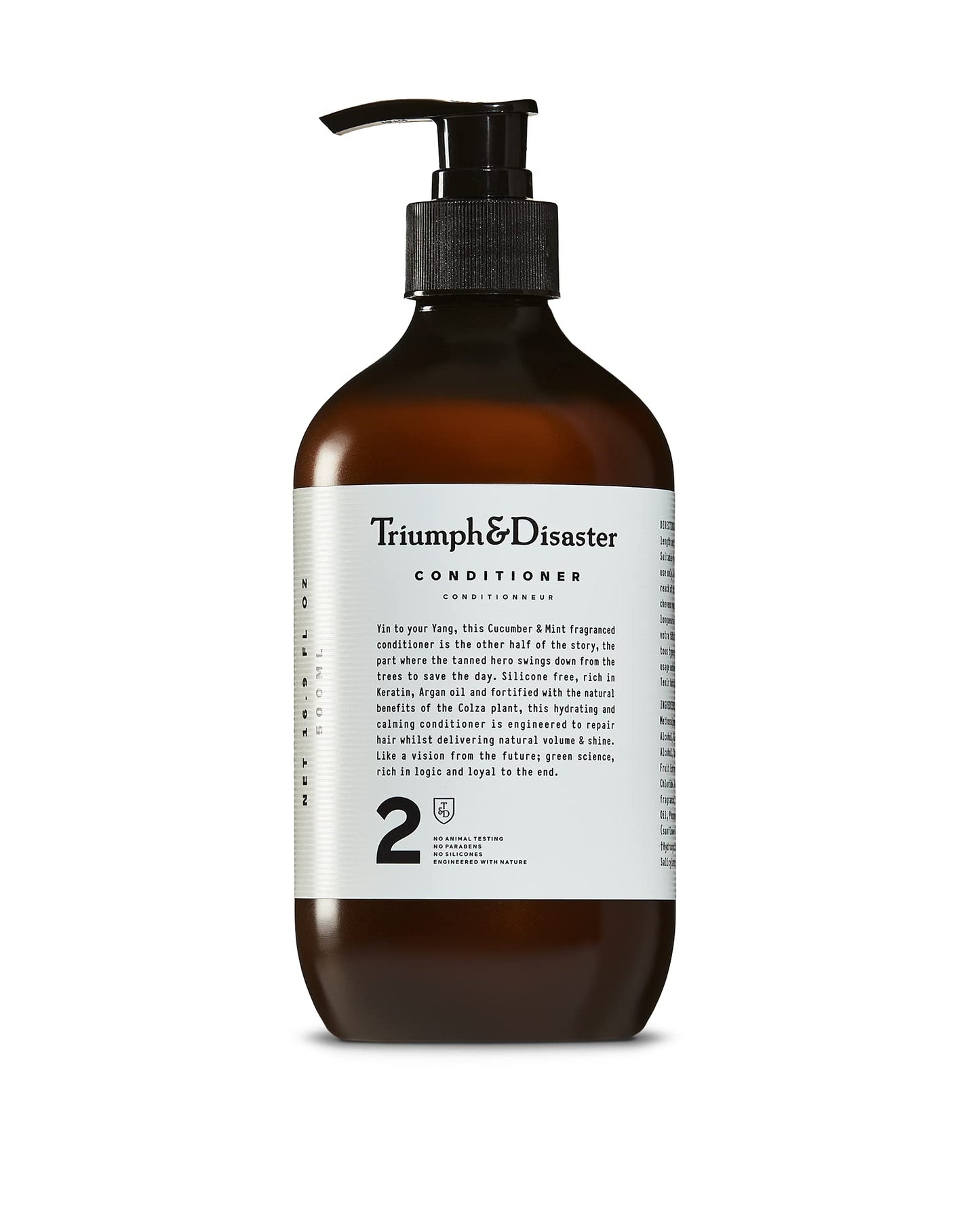TRIUMPH & DISASTER | Conditioner, Moisturizing, Hydrating & Detangling Hair Conditioner with Keratin for Dry, Damaged Hair for Men & Women, 19.22 fl oz