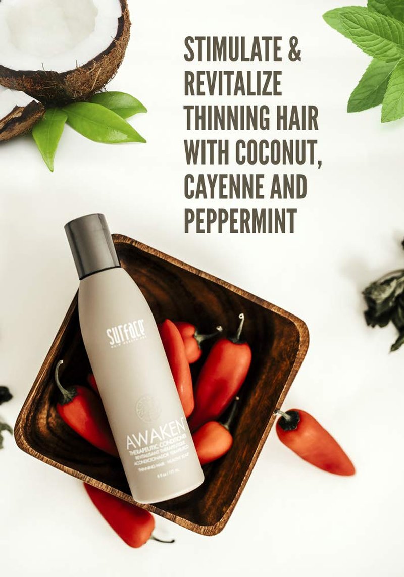 Awaken Therapeutic Conditioner - Natural Ingredients for Thinning Hair & Healthy Scalp | 12 oz