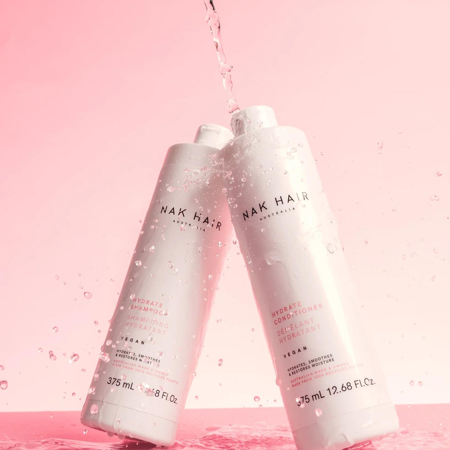 NAK Hair Hydrate Shampoo 375ml - Moisturising Shampo for Dry Hair