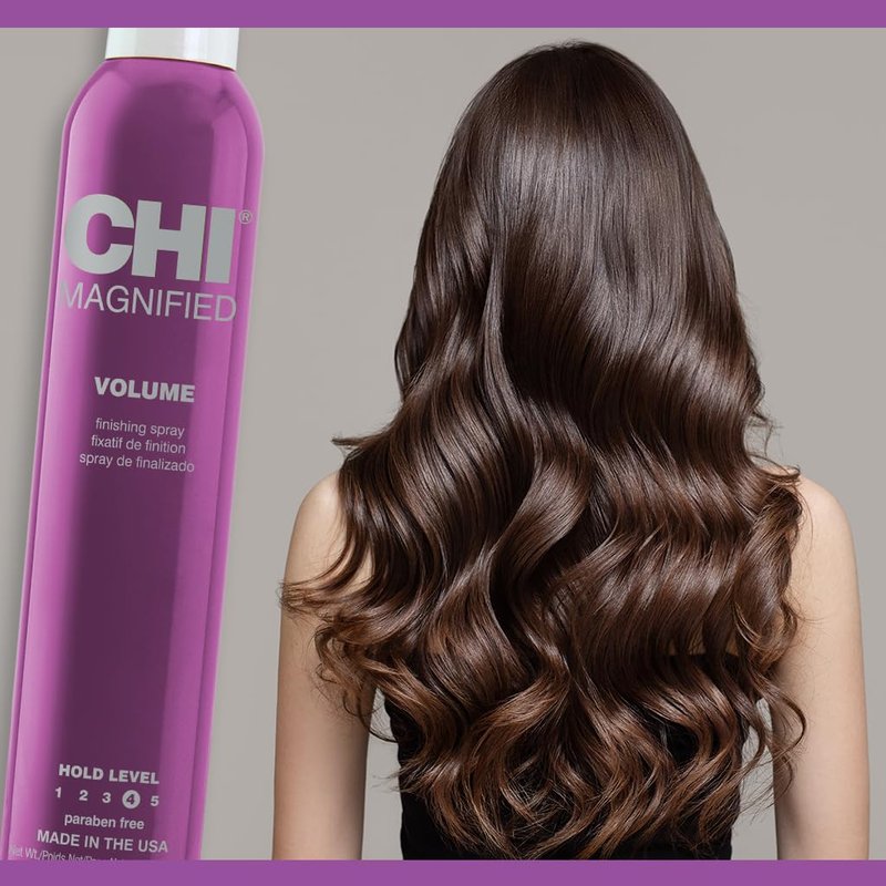 CHI Magnified Volume Finishing Hair Spray - Boost Volume & Shine | 12 Oz