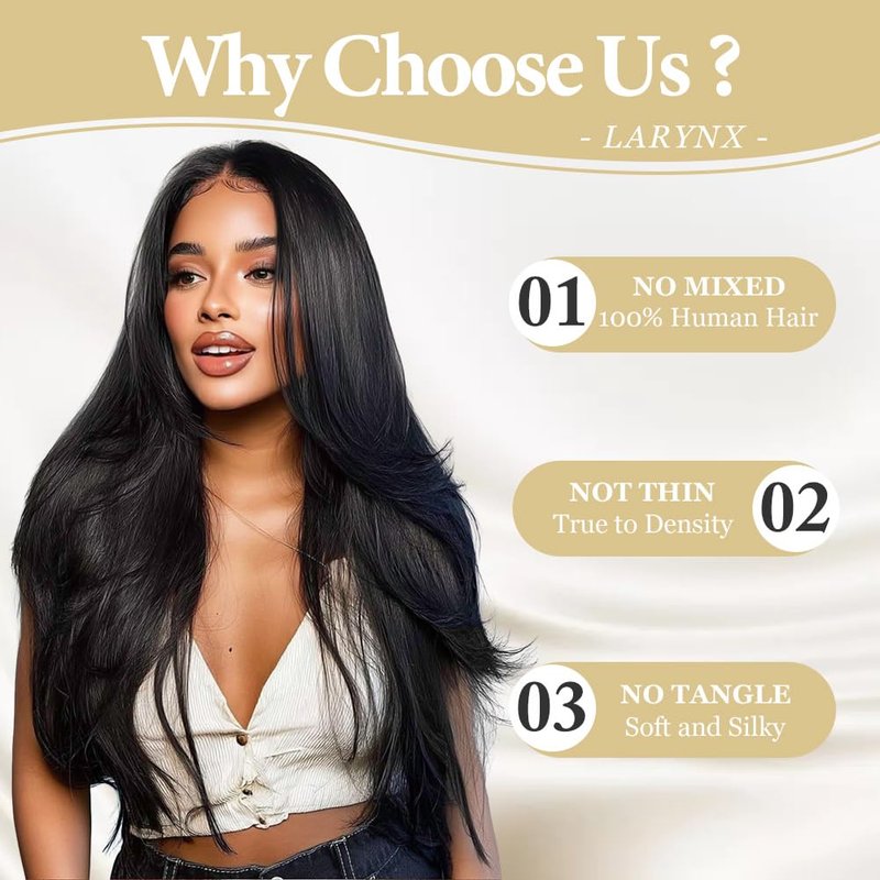 LARYNX Straight Bob Lace Front Wigs Human Hair Full 13x4 Transparent HD Lace Front Wigs Pre Plucked 180% Density Glueless Wigs Real Human Hair Wig For Women (12 Inch)