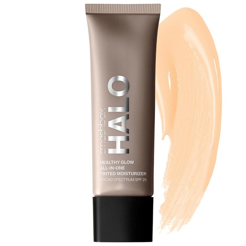 Halo Healthy Glow Tinted Moisturizer with SPF 25 - 24-Hour Hydration & Dewy Finish | Hyaluronic Acid & Niacinamide