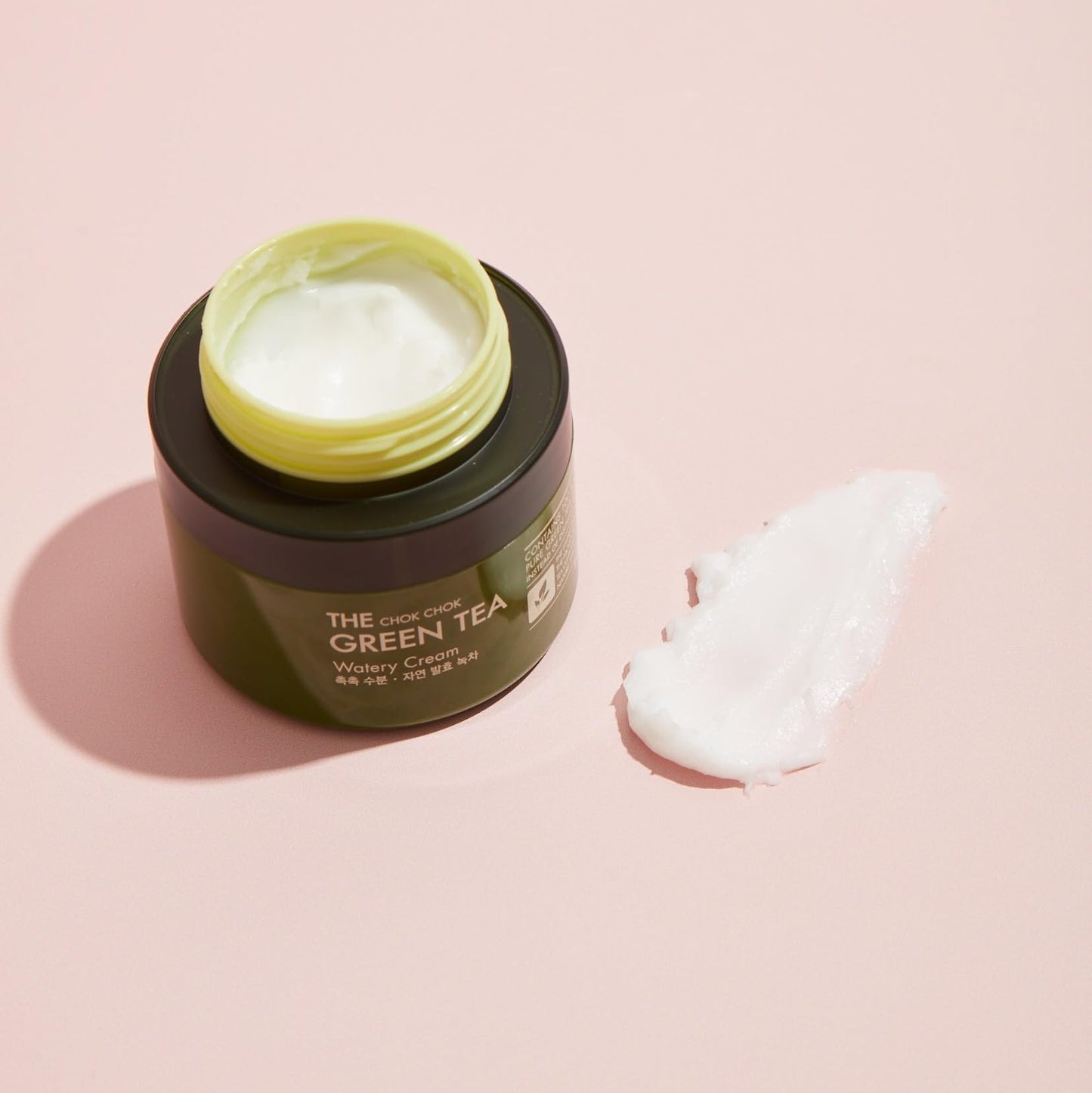 TONYMOLY The Chok Chok Green Tea Watery Moisturizer Cream – Intense Hydration with Fermented Green Tea Extract & Antioxidants, 3.4 oz