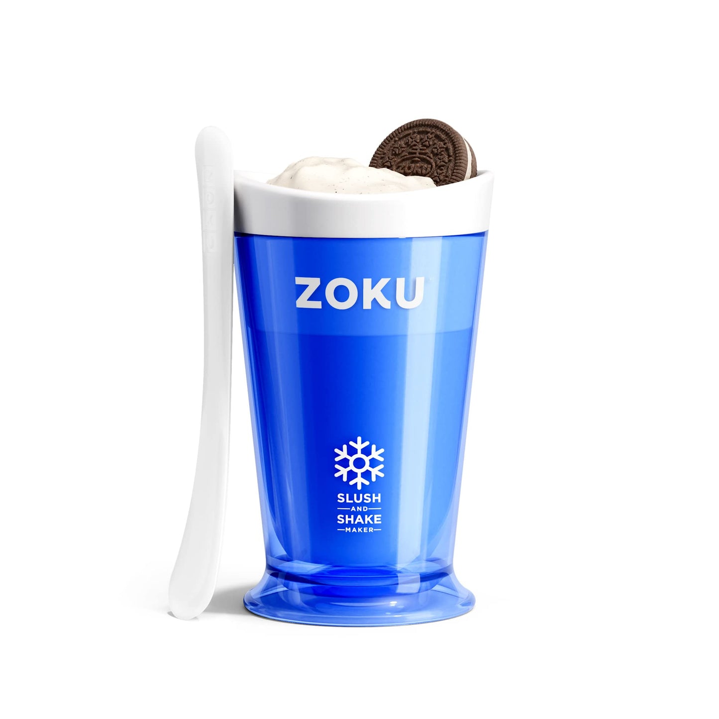 Zoku Slushie Cup With Slush Spoon Freezer Core Single-Serve Cup, Unicorn