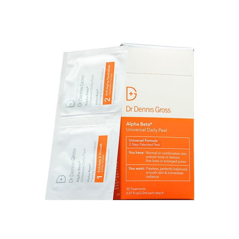 Dr Dennis Gross Alpha Beta Universal Daily Peel, As shown in the image, 30 Count