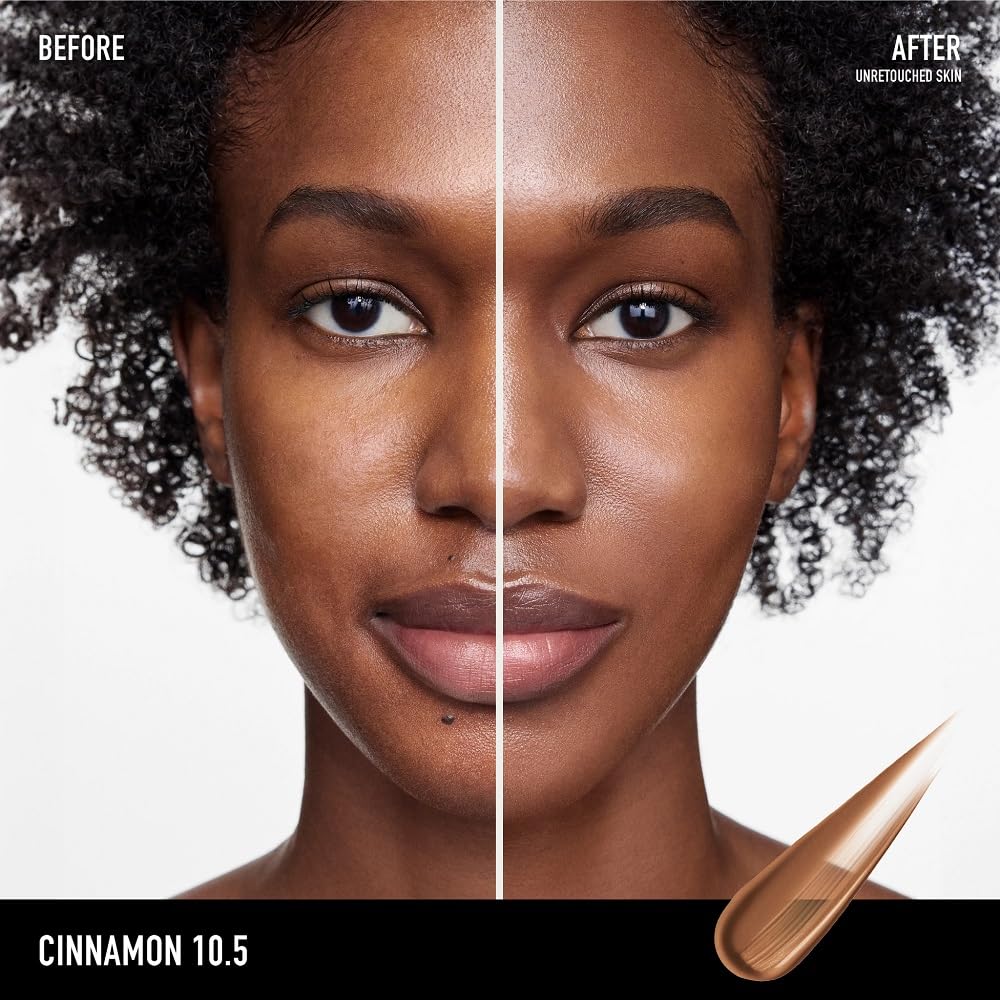 bareMinerals Complexion Rescue Tinted Moisturizer SPF 30 - Tinted Mineral Sunscreen for Face with Hyaluronic Acid + Squalane - 24HR Hydrating, Dewy Hydrating Skin Tint - Cinnamon 10.5 (1.18 oz)