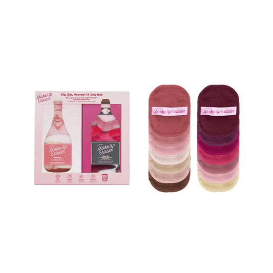 The Original Makeup Eraser 7-Day Set, Erase All Makeup with Just Water, Including Waterproof Mascara, Eyeliner, Foundation, Lipstick, Sunscreen, and More! Minnie & Mickey, 7ct.