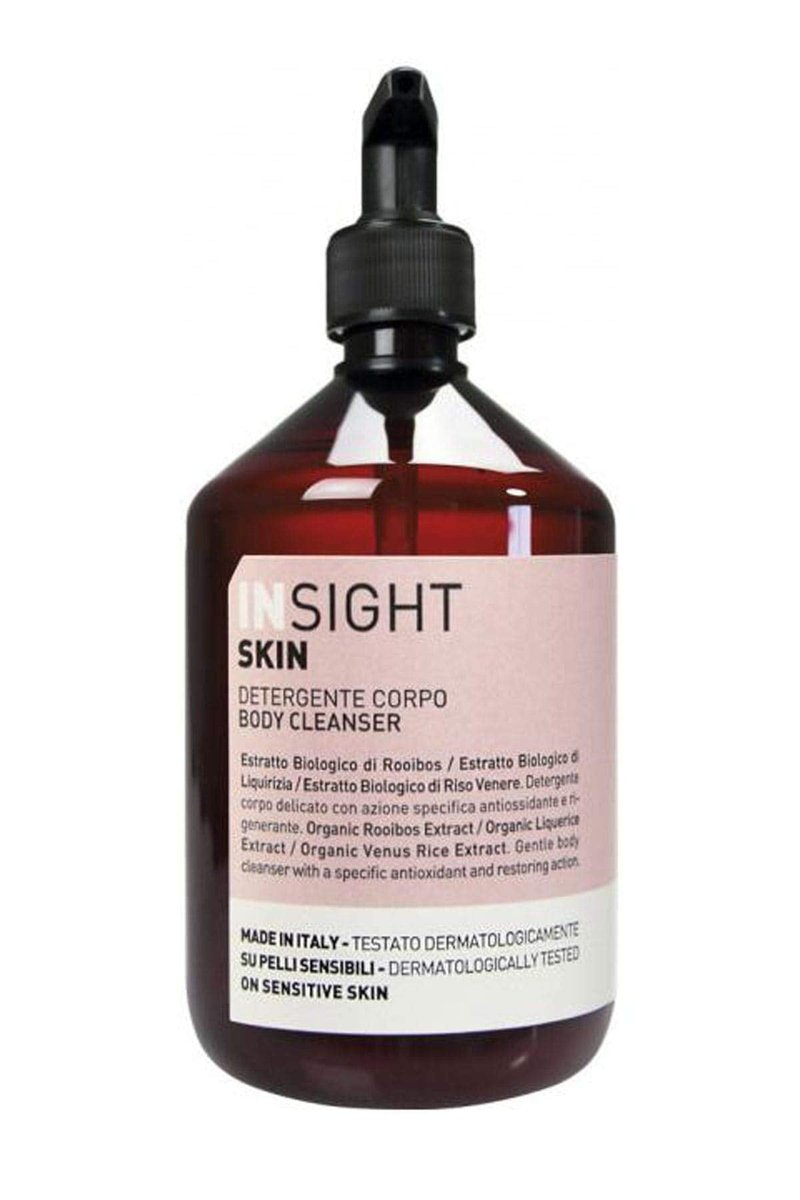 Insight Skin Body Cleanser with Liquorice, Venere Rice & Rooibos Extracts for Hydrating Antioxidant Cleansing, 13.5 Fl. Oz. / 400 mL