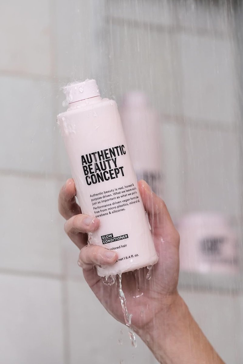 Glow Conditioner for Color-Treated Hair - Hydrating Vegan Formula | Silicone-Free, Cruelty-Free