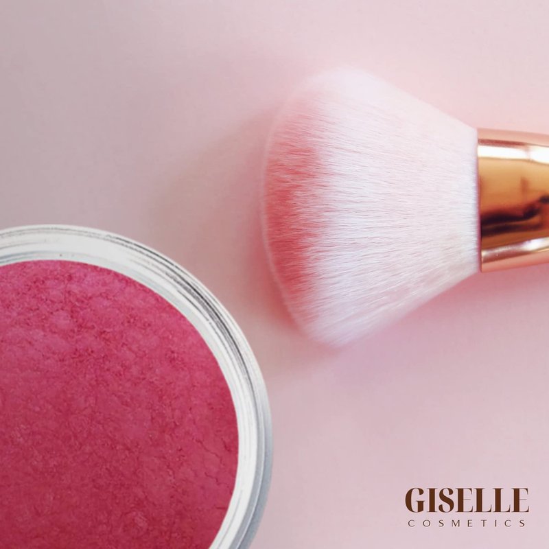 Giselle Cosmetics Giselle Doll - Blush Palette, Face Makeup, Make Up, Loose Powder, Matte Blush, Mineral Blush, Peach, Pink, Red, Travel Size, Talc Free