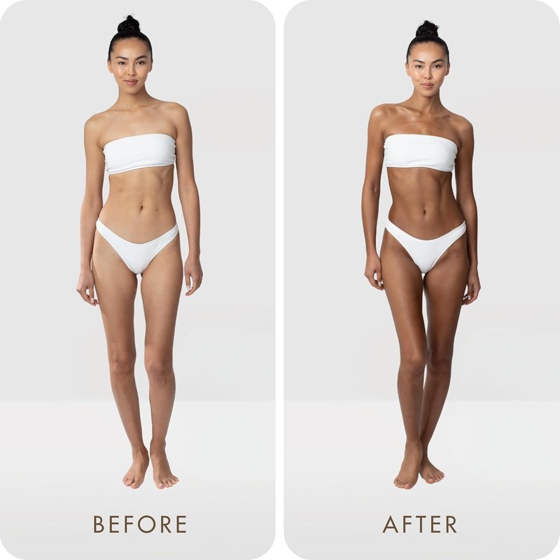 Sunless Tanning Lotion - Hydrating Self Tanner for Face & Body | Natural-Looking Tan, 3 Fl Oz, Vegan & Cruelty-Free