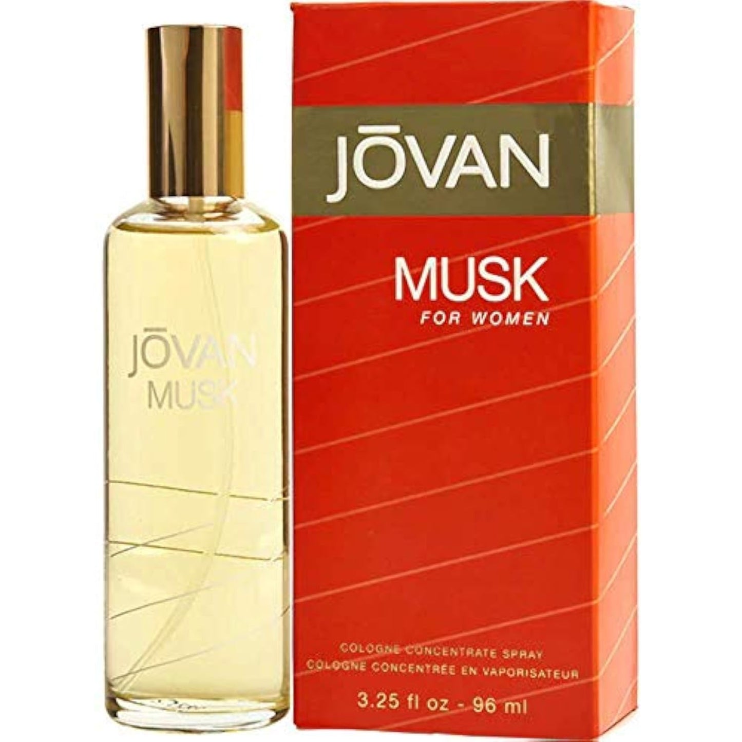 Jovan Musk Cologne Spray for Women - 3.25 oz Long-Lasting Fragrance