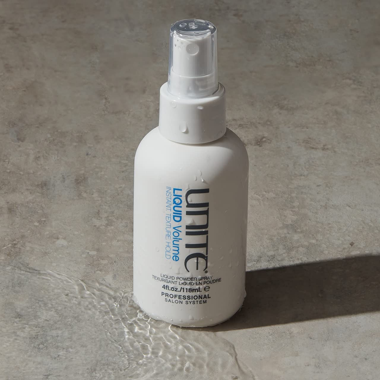 UNITE Hair – LIQUID Volume – Wet-to-Dry Texturizing Spray for Weightless Volume, Body & Matte Finish – Reactivates for All-Day Texture – 4 Fl Oz