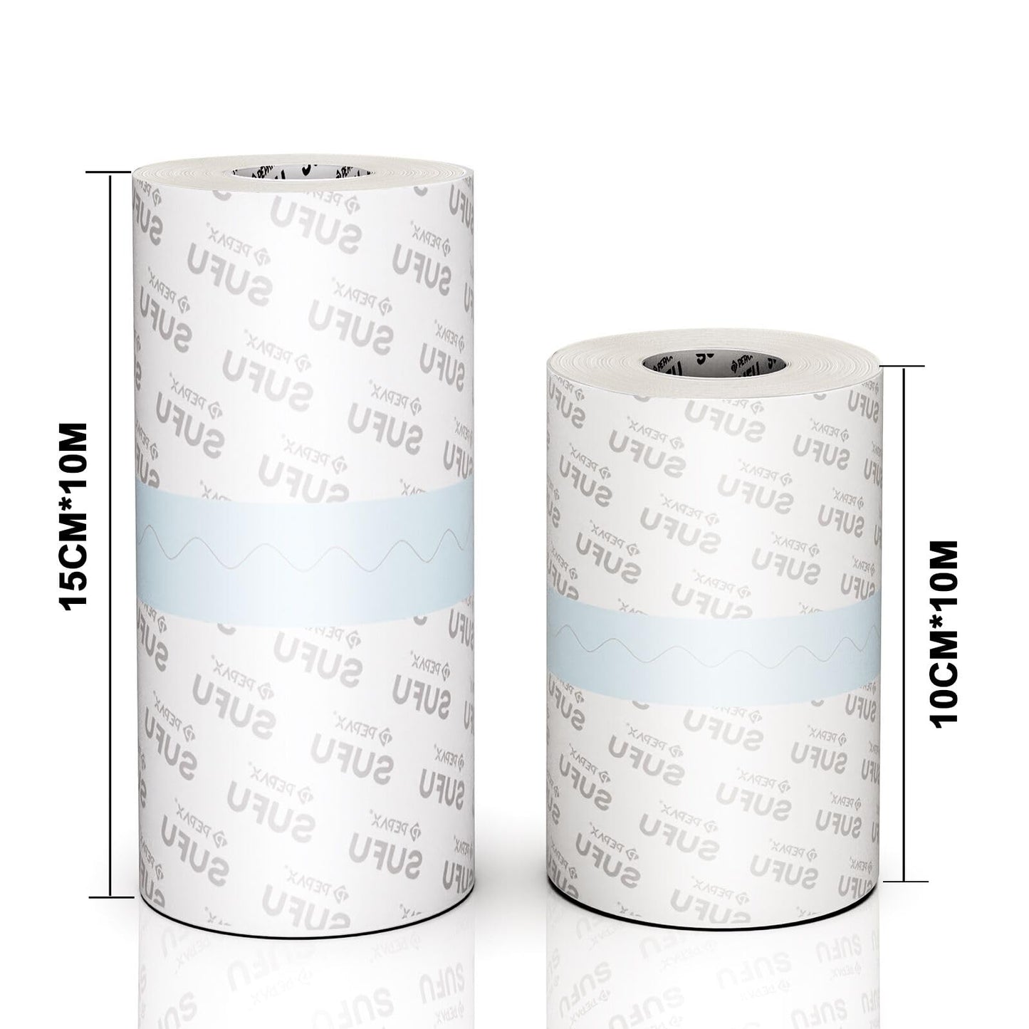 PEPAX SUFU Tattoo Aftercare Bandage - 6"x 10 Yard Second Skin Tattoo Cover Up Patch Waterproof Tattoo Bandage Breathable Tattoo Cover Up Tape Transparent Tattoo Wrap for Healing Tattoo Protection Film
