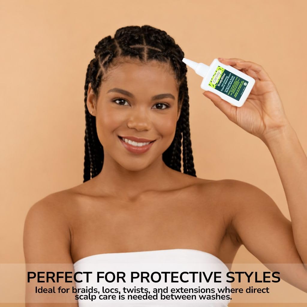 Canviiy ScalpBliss Itch-Calming Serum, Long-Lasting Soothing Scalp Moisturizer for Dry itchy Scalp, Enriched with Aloe Vera, Witch Hazel, Manuka Honey and Peppermint Oil