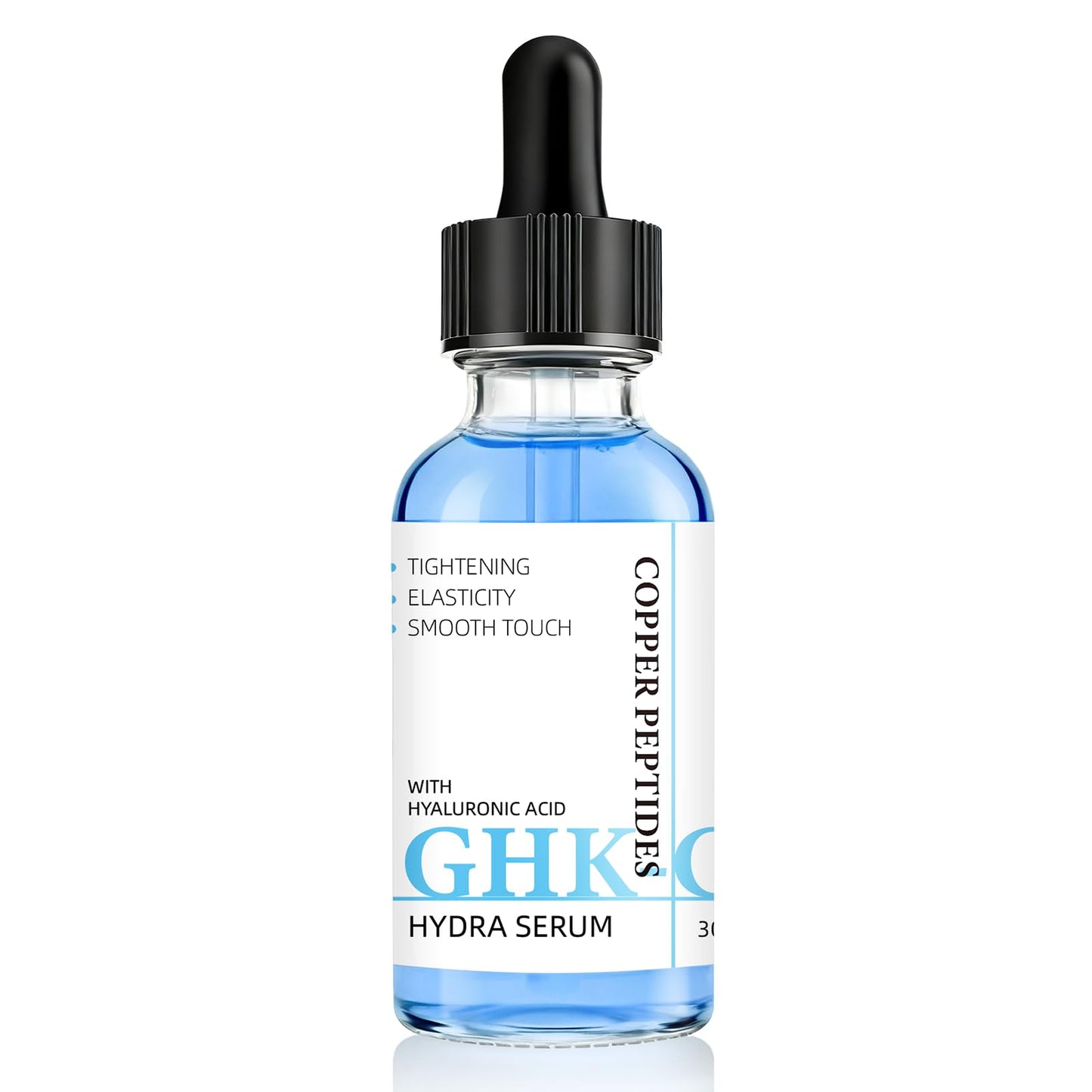 GHK-Cu Copper Peptide Serum for Face, Niacinamide & Hyaluronic Acid - Soothing Anti-Aging Serum for Sensitive Skin, Fine Lines & Skin Elasticity, 1 Fl Oz