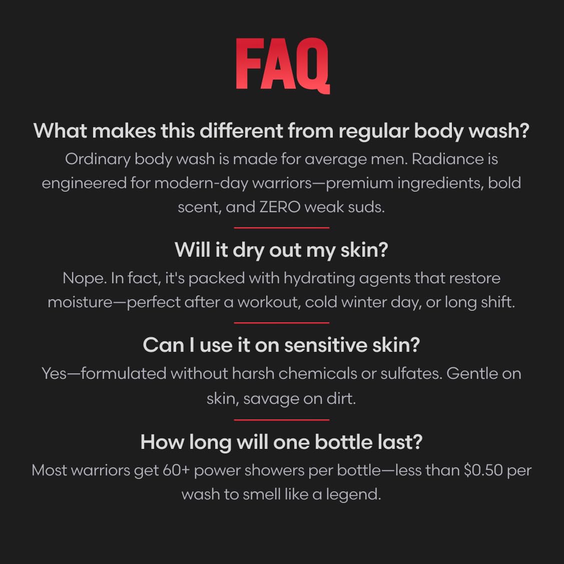 Beard Struggle Eddie Hall Body Wash - Ragnarok Rising Cologne Scent | Deep Cleanse, Vegan-Friendly, 8 fl oz