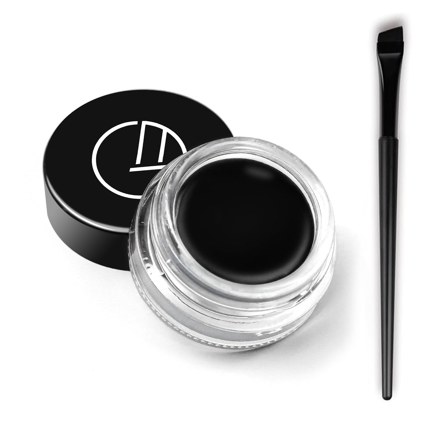 GOOD MOTHER Eyeliner Gel Set,Long Lasting Waterproof With 5.51 IN Long Eyeliner Brush,High-Intensity Pigments Smudge-Proof Eye Liner Makeup Creamy Gel 5G-Klein Blue