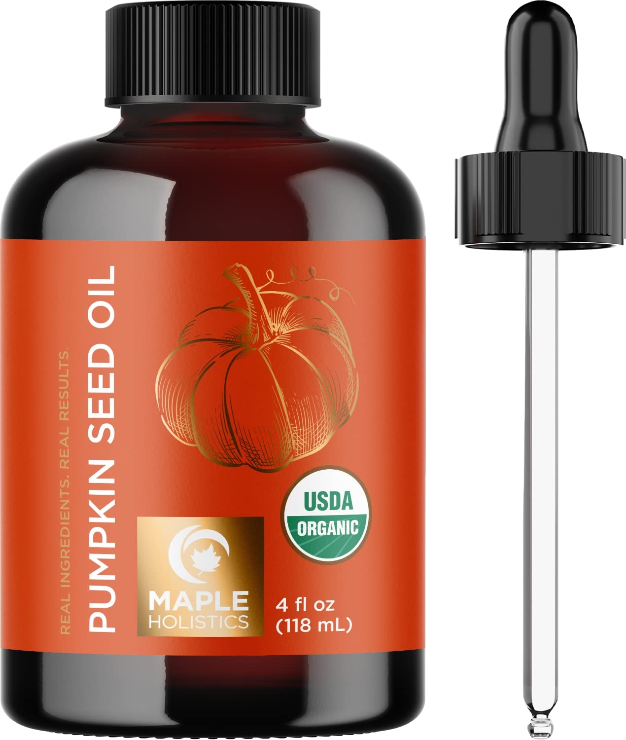 Rosemary and Pumpkin Seed Oils for Hair Growth - Pure Essential Rosemary Oil and Organic Pumpkin Oil Set for Men and Women