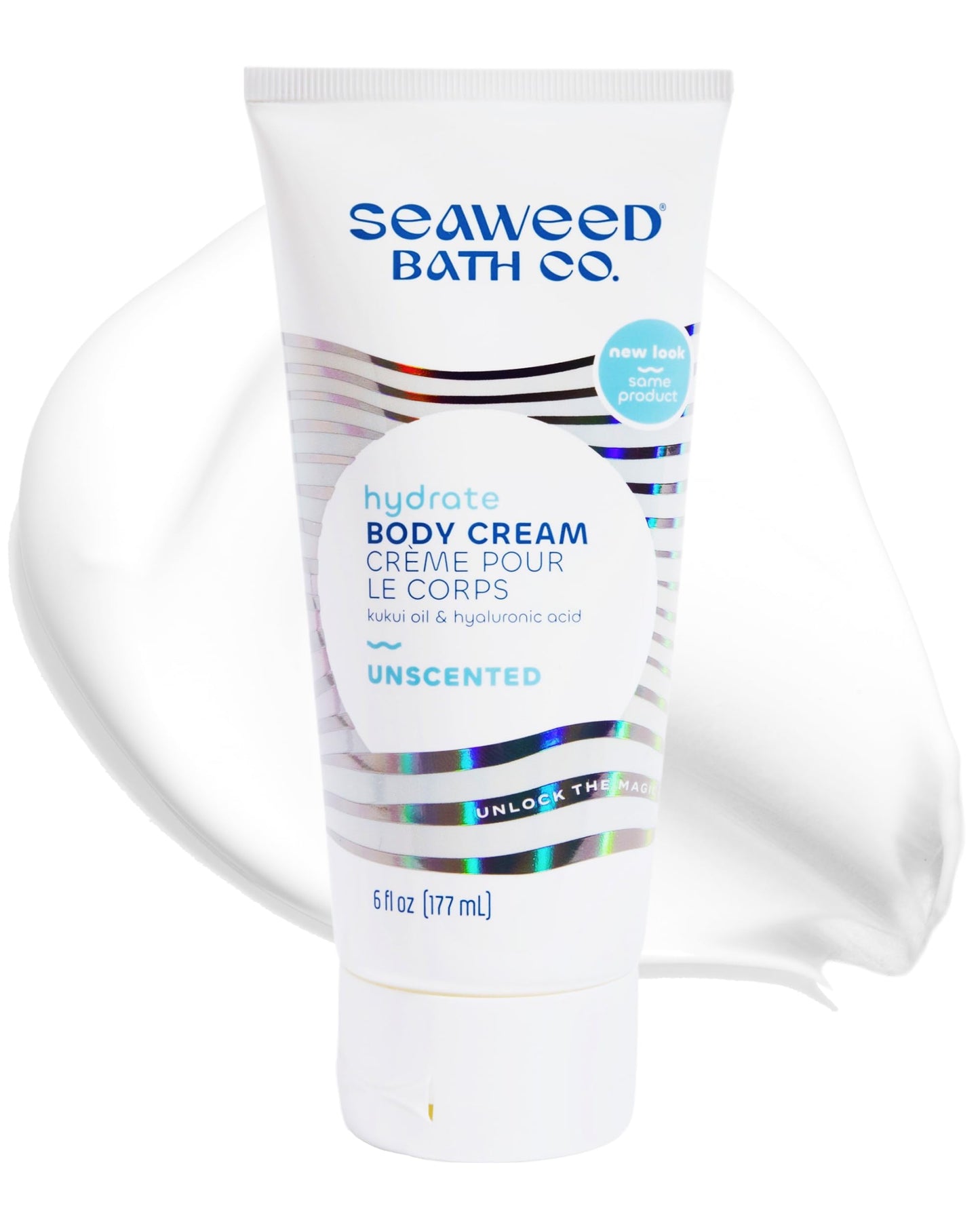 Seaweed Bath Co. Hydrate Body Cream, Unscented (6 oz)
