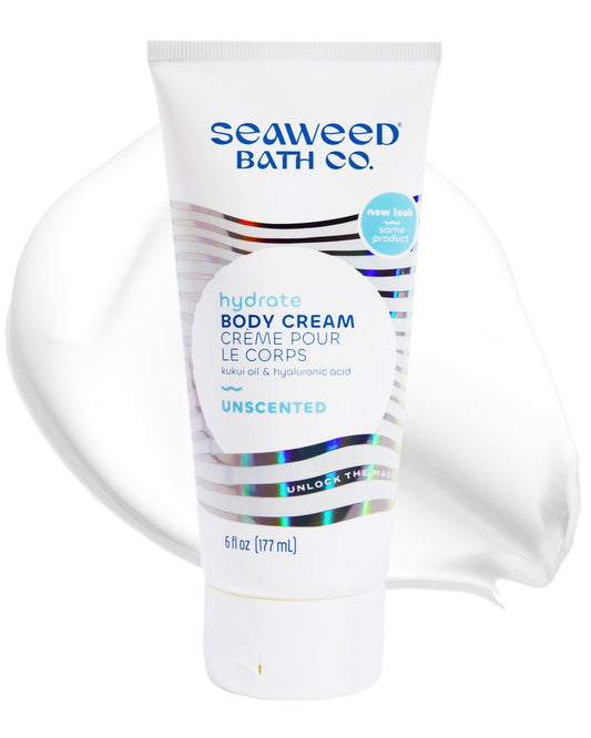 Seaweed Bath Co. Hydrate Body Cream, Unscented (6 oz)