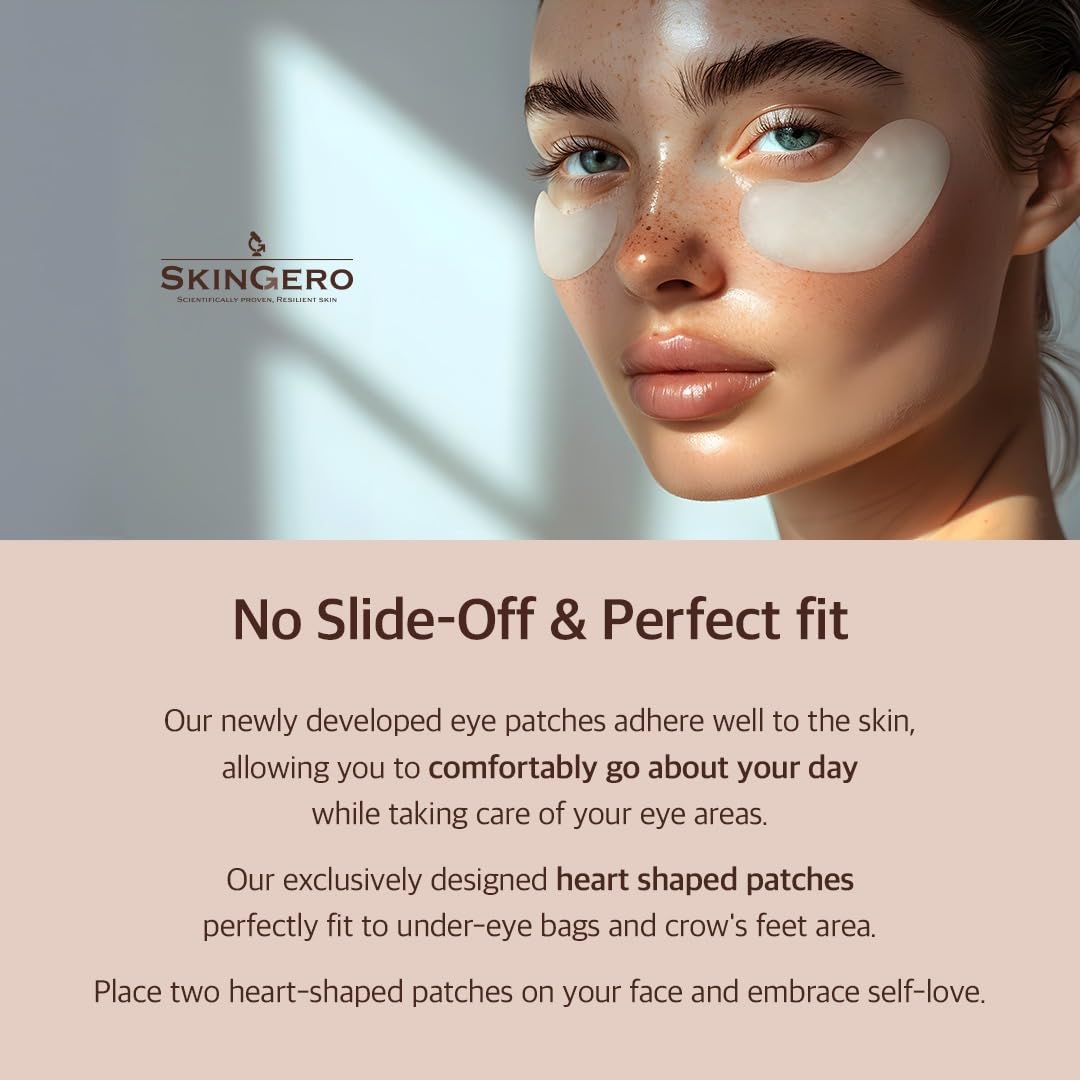 SKINGERO BRIGHT & GLOW REFRESHING HYDROGEL EYE PATCH (7 pairs)