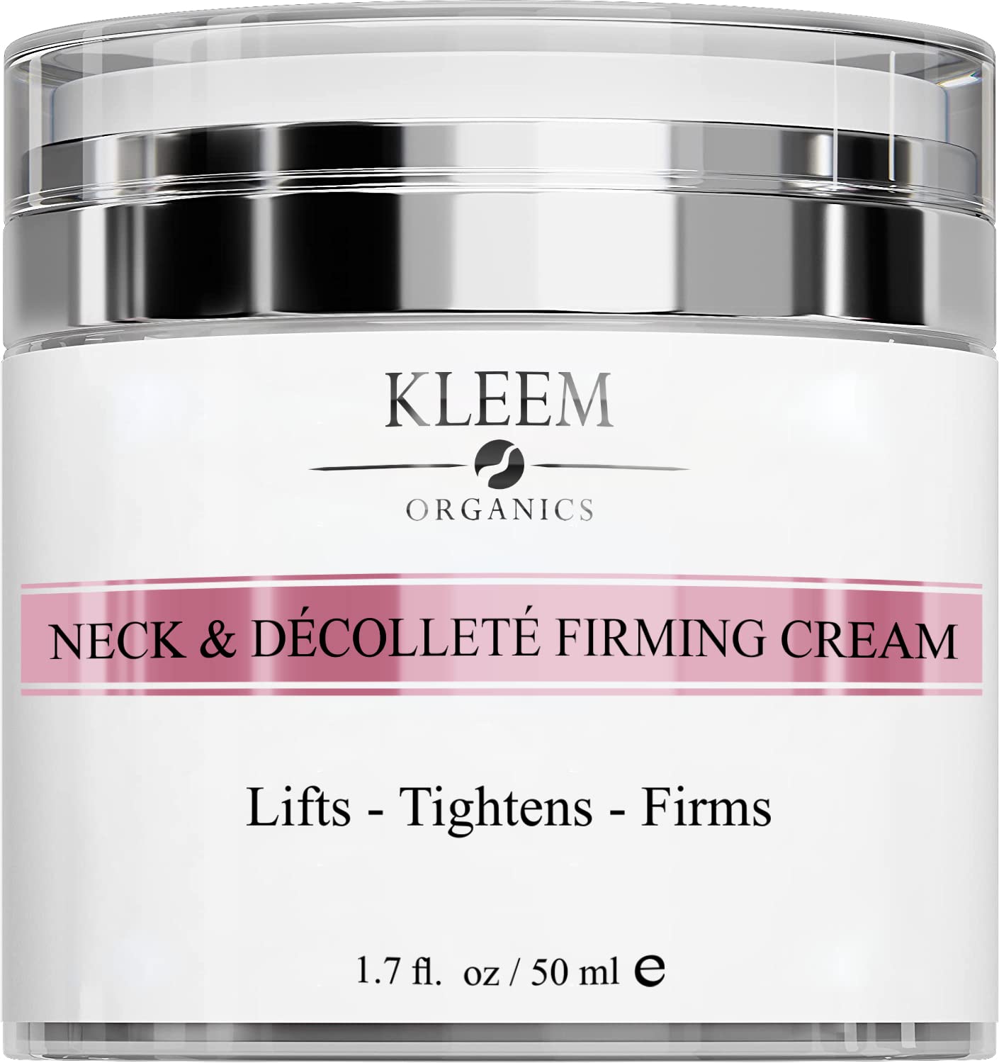 Kleem Neck Firming Cream for Sagging Skin - Anti Aging Neck Cream with Retinol & Panthenol - Firming Neck & Décolleté Cream Parent, Smooths Fine Lines & Wrinkles 1.7 Fl Oz