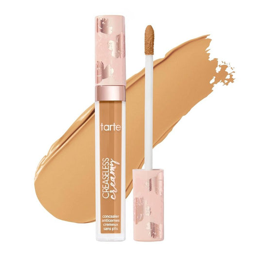 Tarte Creaseless Creamy Full-Coverage Concealer - Waterproof, Hydrating Formula with Vitamin E & Niacinamide for Dark Circles & Blemishes | Vegan & Cruelty-Free