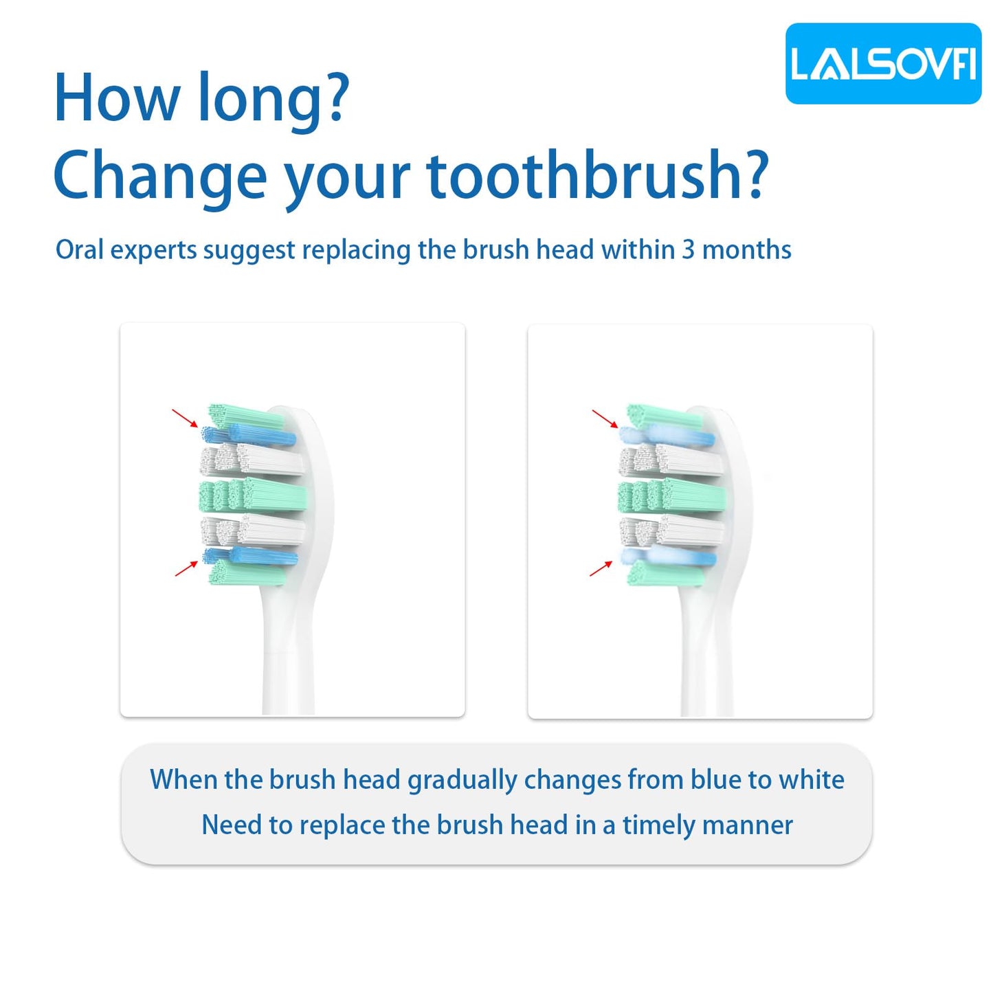 Replacement Toothbrush Heads for Philips Sonicare Replacement Heads, Electric Replacement Brush Head Compatible with Phillips Sonicare Electric Toothbrushes C2 4100, 10 PCS