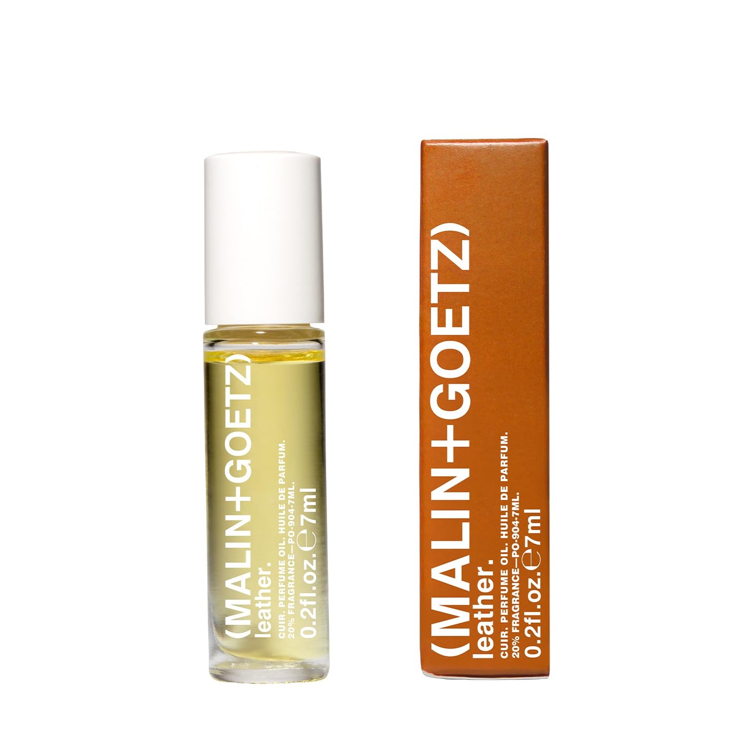MALIN+GOETZ Perfume Oil Leather | Concentrated Fragrance in Signature Scents | Travel-Friendly Rollerball | Vegan & Cruelty-Free | 0.2 fl oz