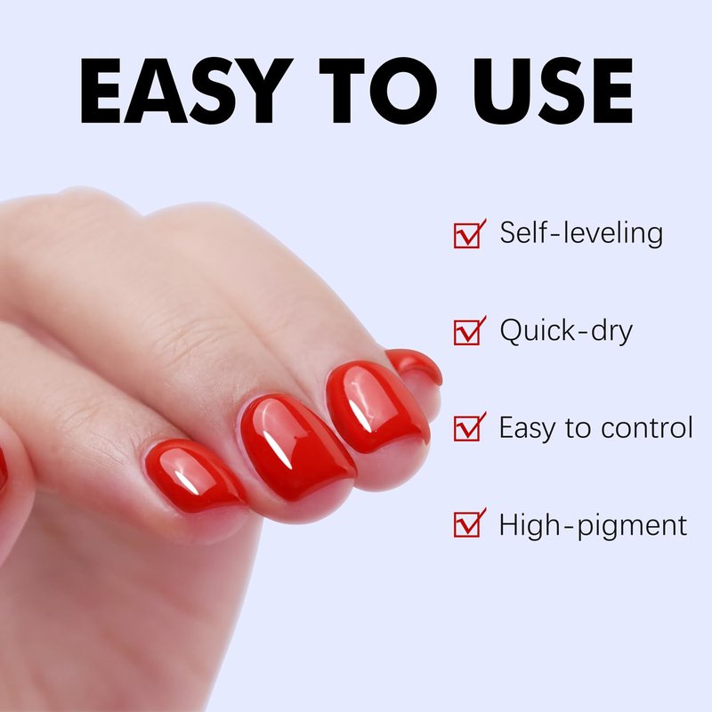 FANNEST Red Rubber Builder Base Gel for Nail, 2Pcs 15ml Set for Strengthen/Apex Building/Enhance/Reinforced Long Lasting Protect Soak Off U V LED For Thin Weak Nails