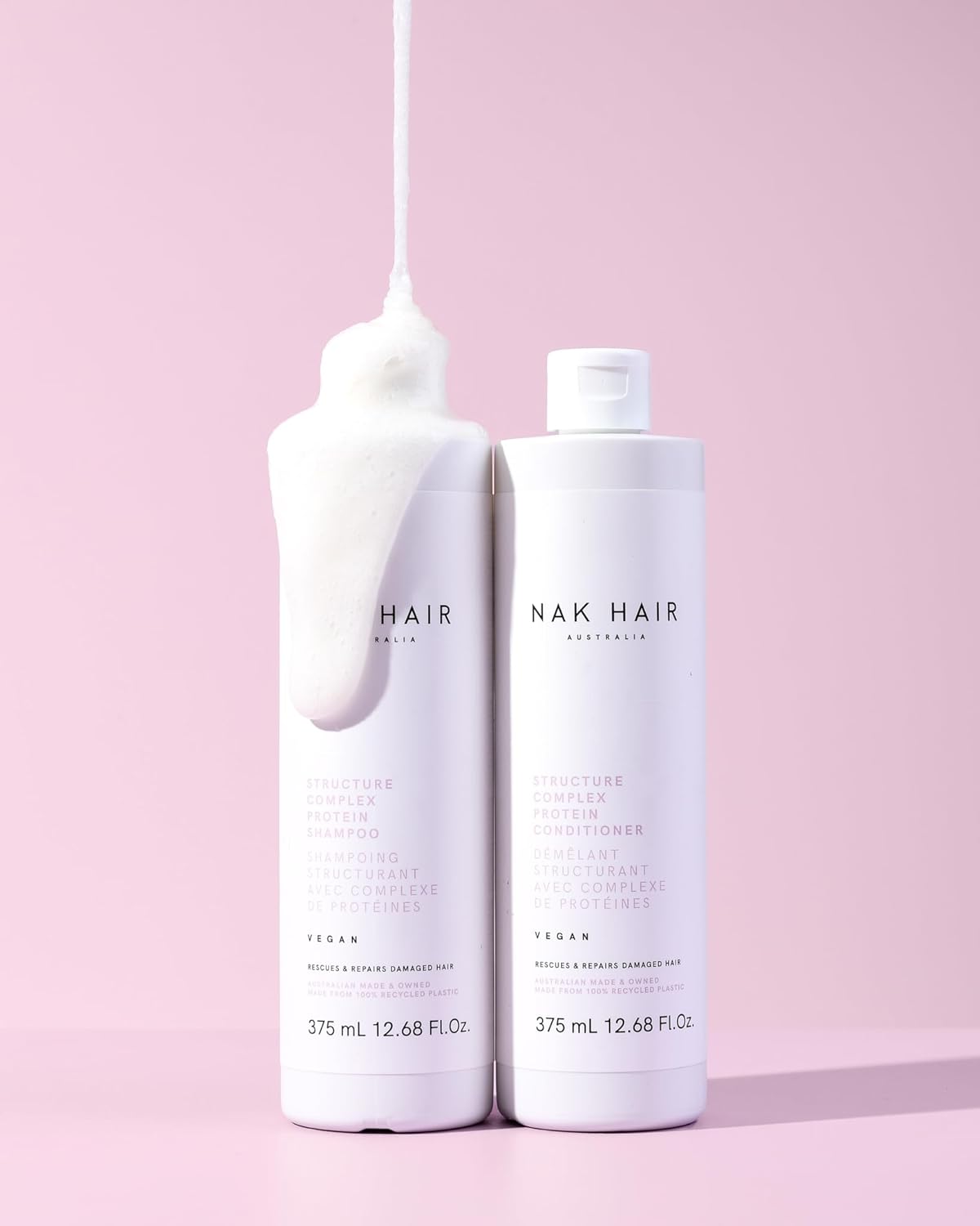 NAK Hair Structure Complex Protein Conditioner - Strengthening Formula for Healthy Hair | 375ml