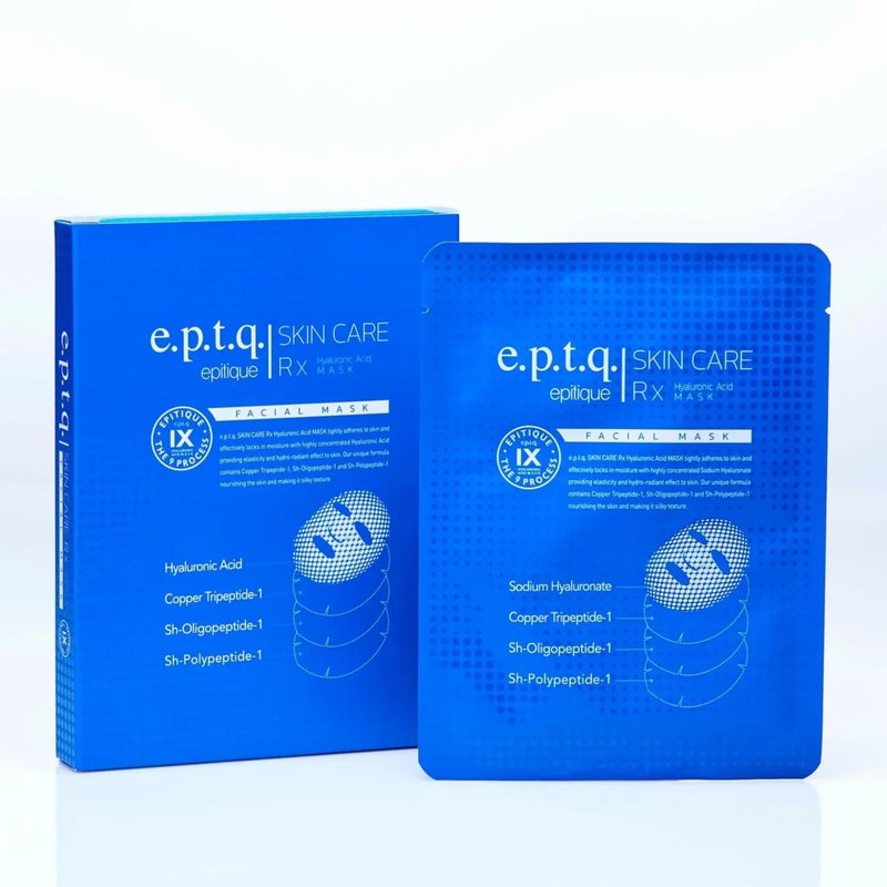 Korean Derma Hyaluronic Acid Mask - Deep Moisturization & Brightening | 0.85 fl oz x 5 Pack