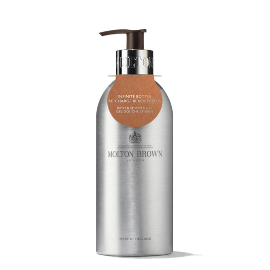 Molton Brown Re-Charge Black Pepper Body Wash Infinite Bottle 13.5 fl. oz.
