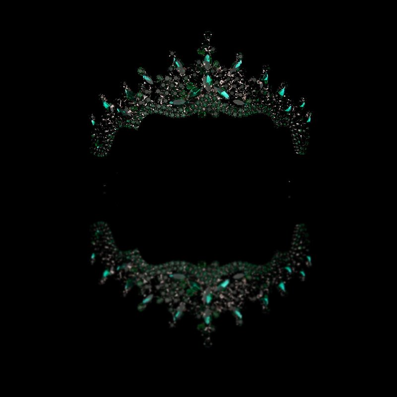 LIMELIA Women's Tiara for Henna Wedding Party|Glitter Hair Accessories for Bridal Birthday Pageant Prom Halloween Costume Christmas Party, Princess Crown|Crystal Stone-Honey