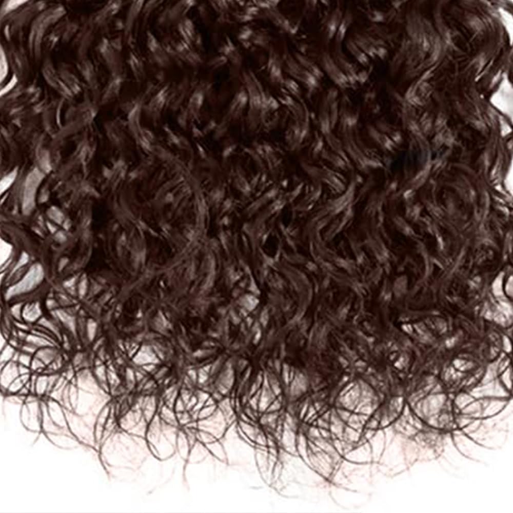 Water Wave Human Hair Bundles - 12A Unprocessed Virgin Hair | 14, 16, 18 Inch #4 Chocolate Brown Extensions