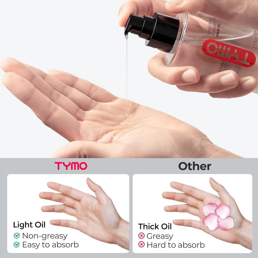 TYMO Heat Protectant Spray Weightless Hair Oil
