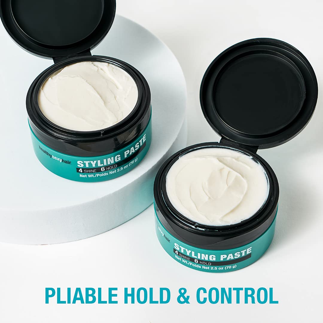 Healthy Styling Paste - Medium Hold Texture Paste for All Hair Types | Satin Finish