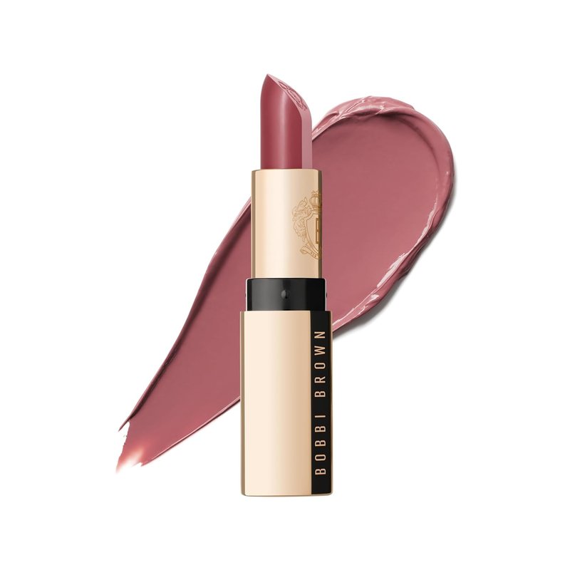 Bobbi Brown Luxe Lipstick - Bold Skincare-Infused Formula for Rich Satin Finish | Chamomile Oil & Jasmine Flower Wax, 0.12 Ounce