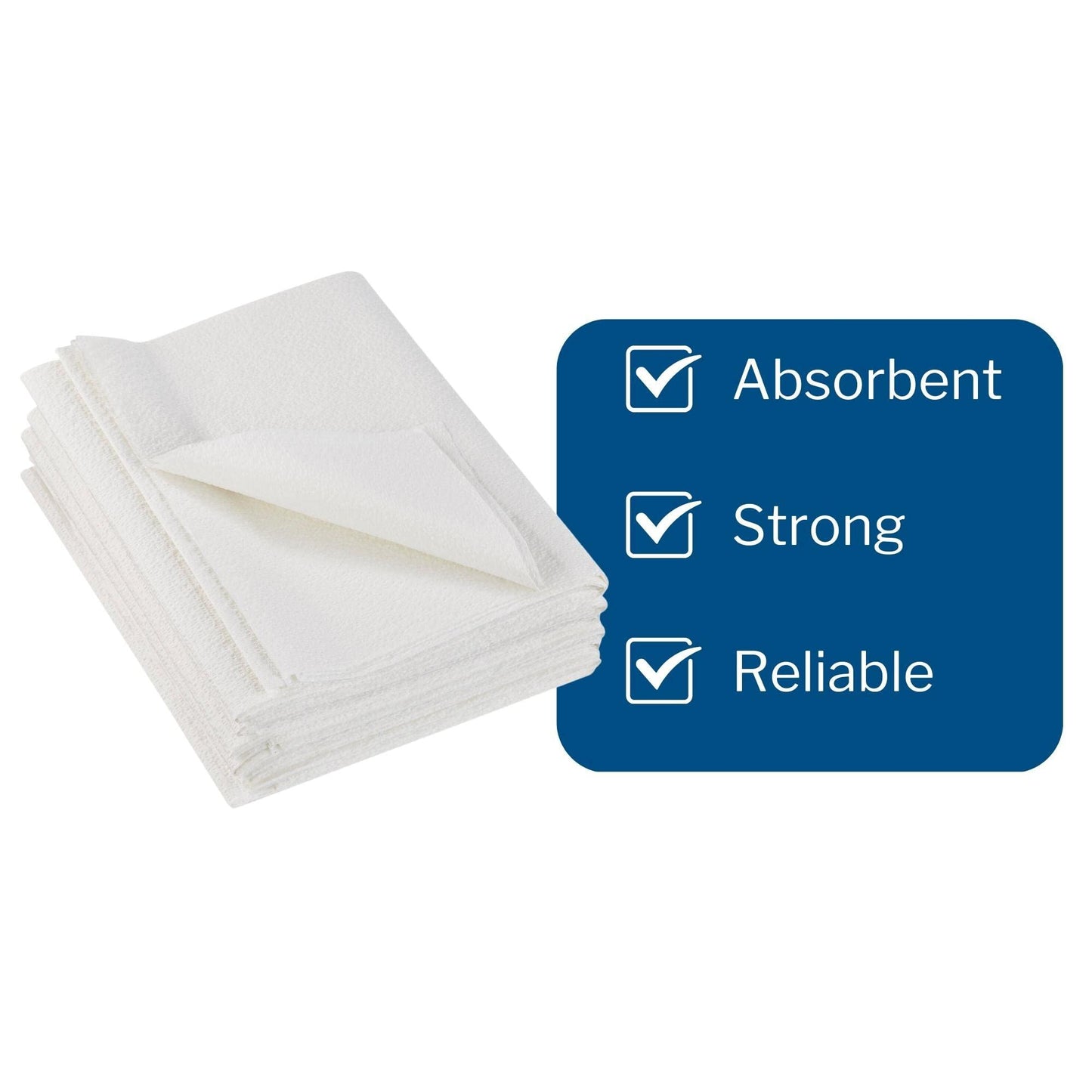 McKesson Drape Sheets Disposable Sheet for Bed, Exam, 40 x 60 in, 100 ct