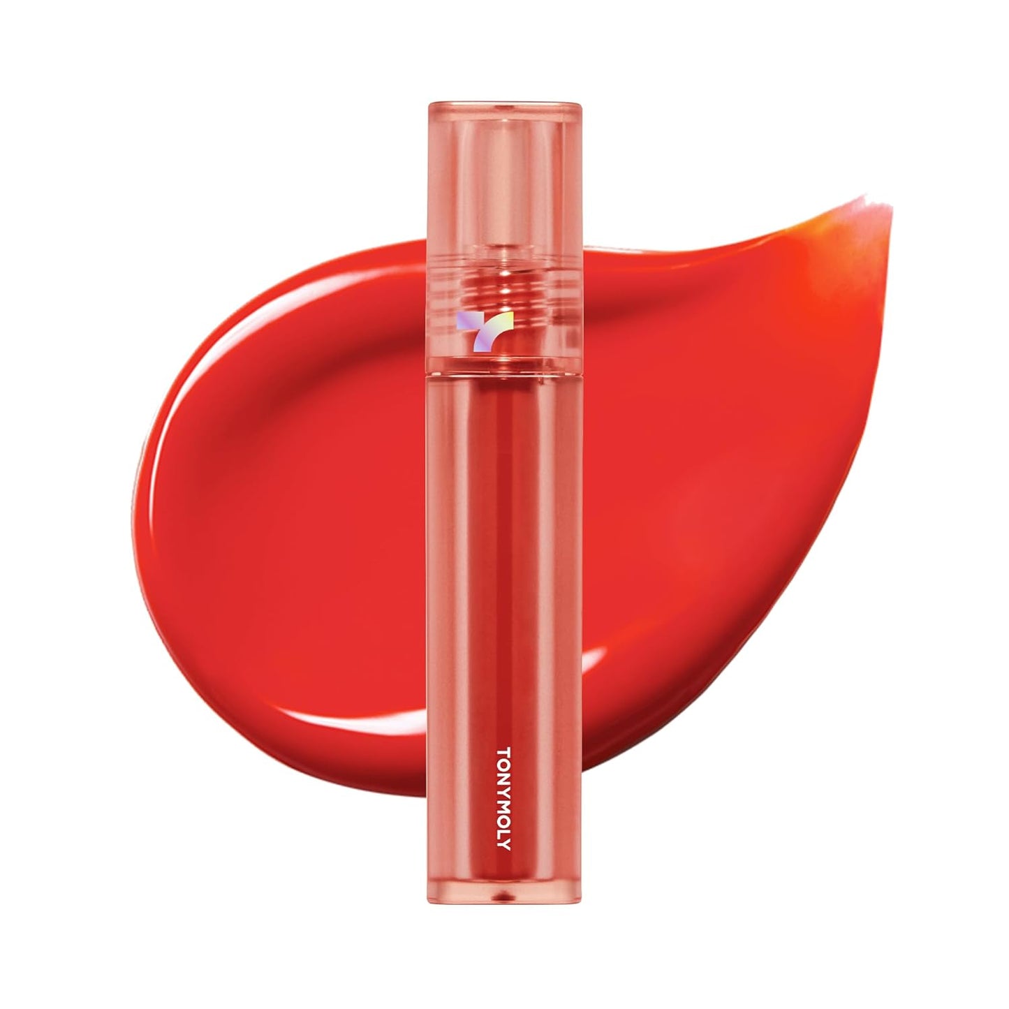 TONYMOLY Perfect Lips Shocking Lip Tint - Long-Lasting Semi-Permanent Stain with Shea Butter & Oils | N03 Coral Shocking, 0.37 fl oz