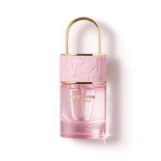 Lonkoom Lock Pink Temptation Perfumes for Women, Floral Woody Eau De Parfum Spray Long-Lasting Fragrance Ladies Perfume 1.7 Fl Oz/50ml, Notes of Bergamot Jasmine Vanilla Cedarwood Musk
