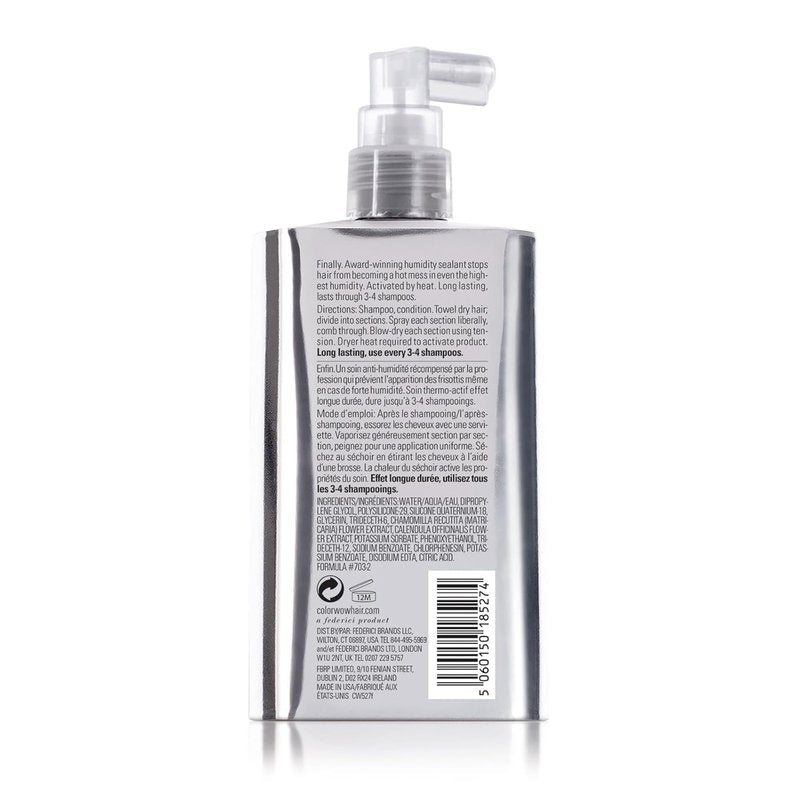 COLOR WOW Dream Coat Anti-Humidity Treatment Spray - Award-Winning Anti-Frizz Hair Smoothing Spray for Shiny Styles | 6.7 oz