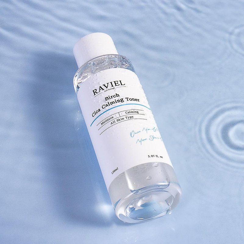 RAVIEL Birch CICA Barrier Repair Toner – Soothing & Deep Hydration for Sensitive, Dry, and Damaged Skin – Korean Skincare with Birch Sap & Centella Asiatica (5.07 fl oz)