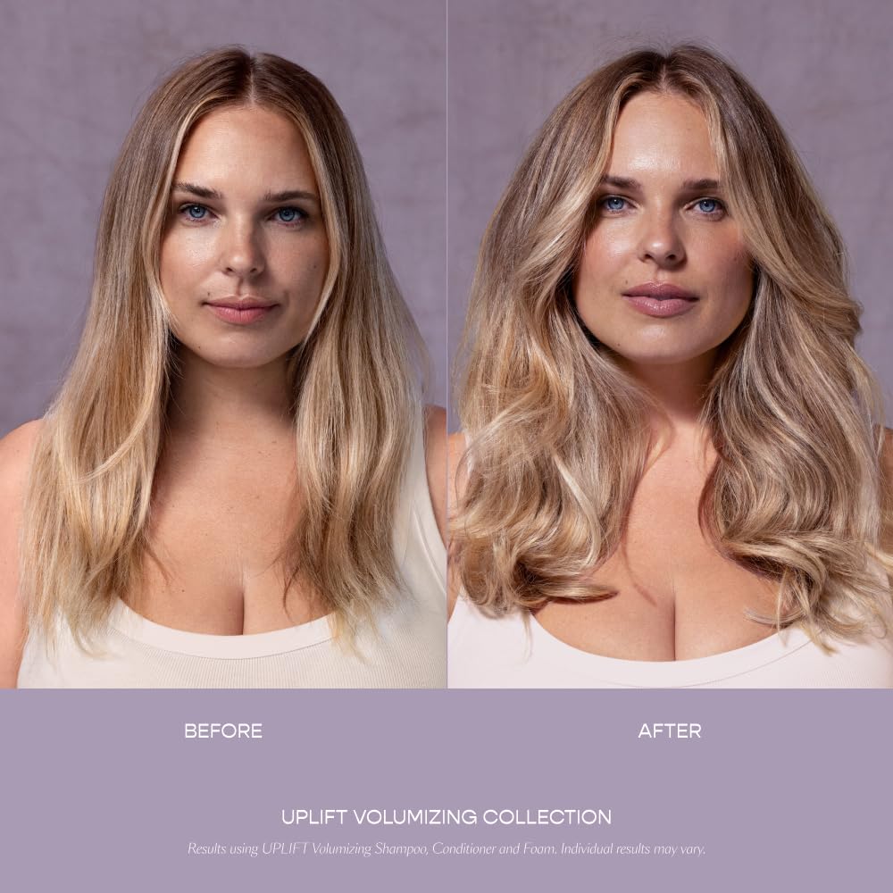 VEGAMOUR UPLIFT Volumizing Shampoo For fine, flat & thinning hair, Provides Volume & Resists Humidity, Non Sticky Formula, Bouncy Soft Hair