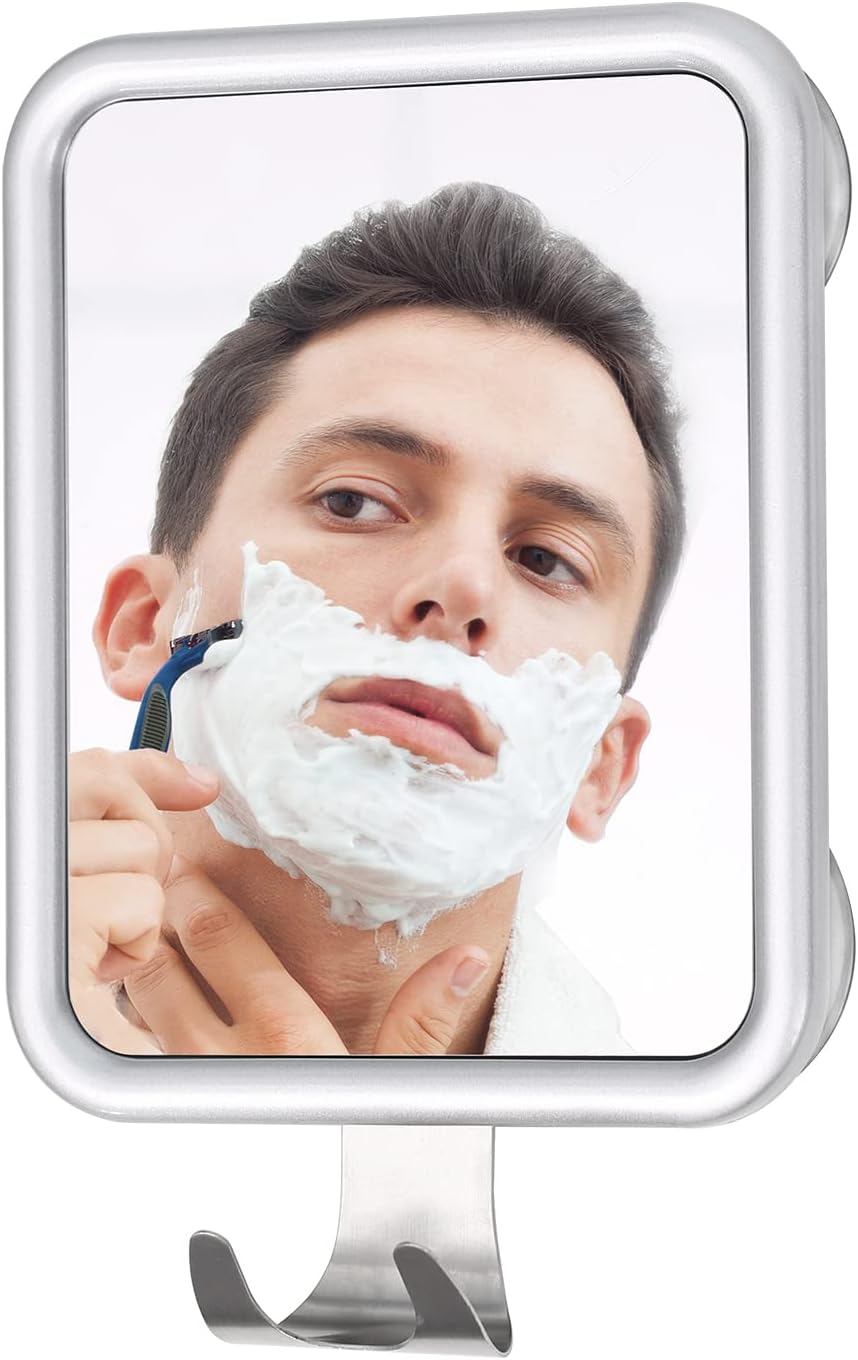 Fogless Shower Mirror for Shaving - Anti-Fog Design | Perfect for Glass Doors