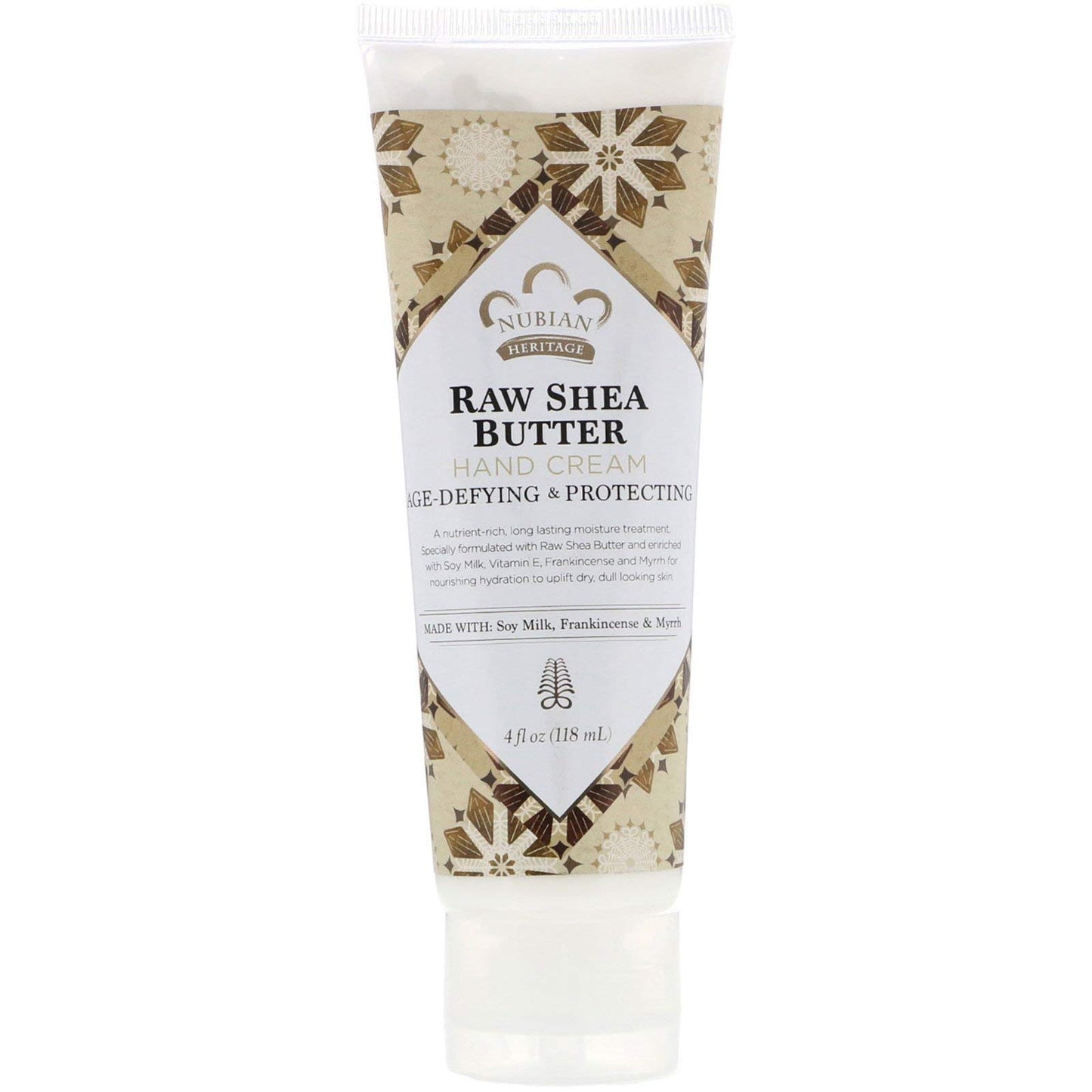 Nubian Heritage: Raw Shea Butter Hand Cream, 4 Oz (4 Pack)
